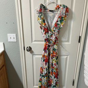 J Crew Floral Dress--never worn